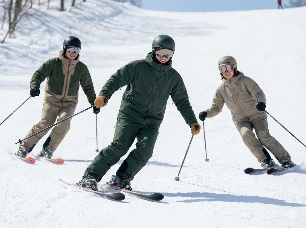 おしゃれな最新ウェアで滑るメリット