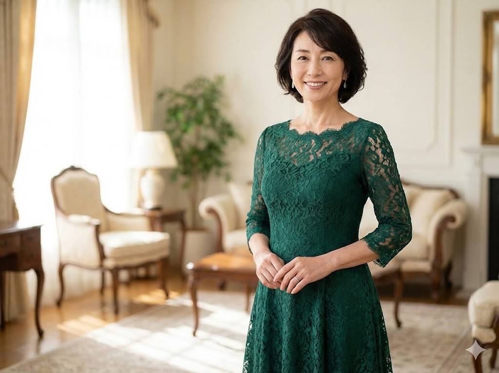 40代や50代に人気のフォーマルドレス