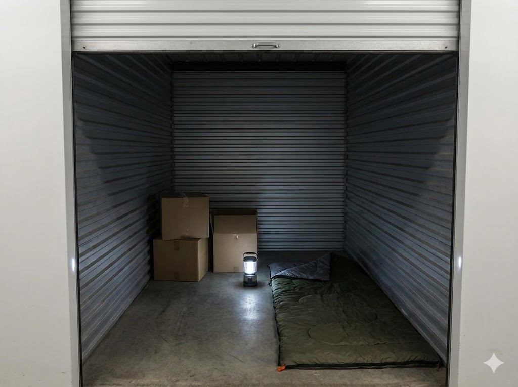 トランクルームに住むことは可能か？