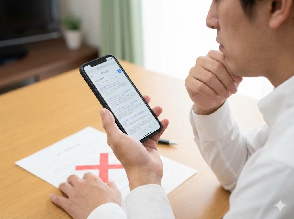 審査に落ちた時の対処法と審査不要物件