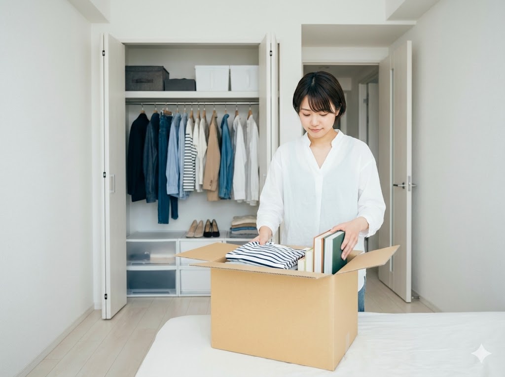 一人暮らしにおすすめの収納サービス