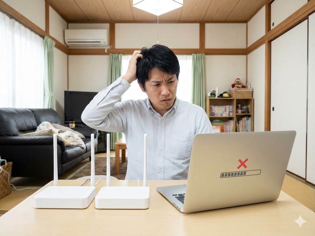 同住所で2台使うと速度は向上するか