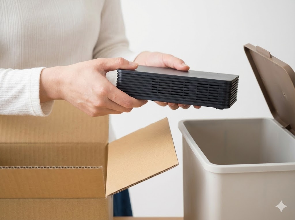 解約後は返却？それともゴミ処分？