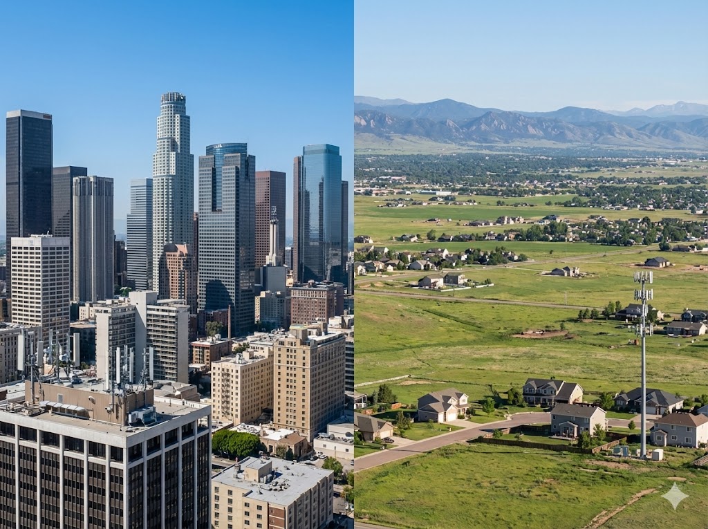 ミリ波とSub6の速度やエリアの違い